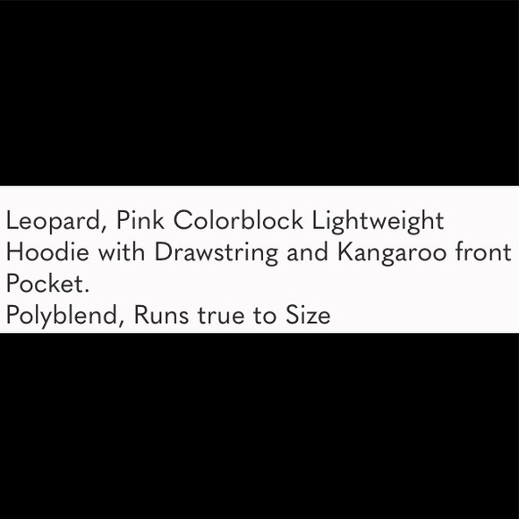 HOST PICK!! NEW Pink & Leopard Color Block Hoodie - Picture 6 of 8